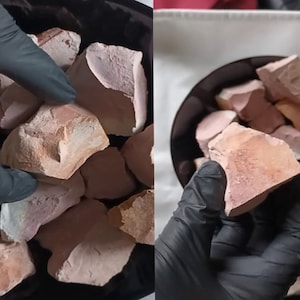 kaolin cosmetics | kaolin africa | kaolin | Kalaba | Pica | Calabar | Lokpo | pink kaolin | kaolinite clay | kaolin clay | Mabel image 2