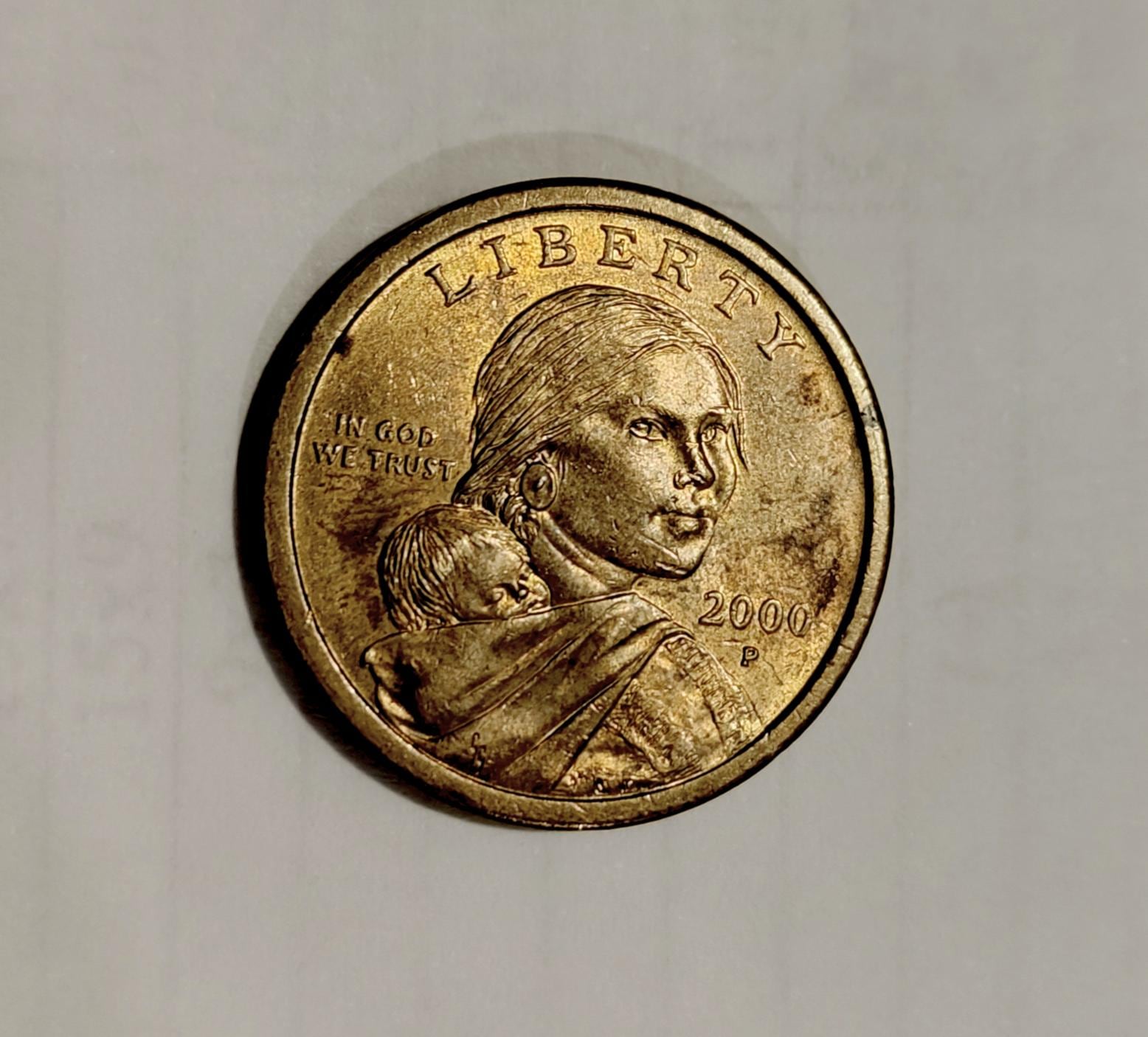 2000 p sacagawea dollar coin - Etsy 日本