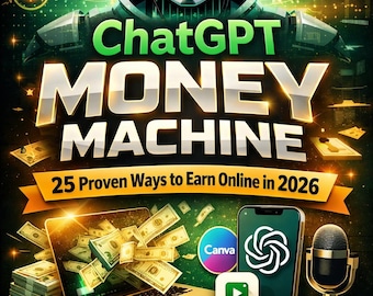 AI Passive Income Blueprint – ChatGPT Online Earning Guide (Digital Download)