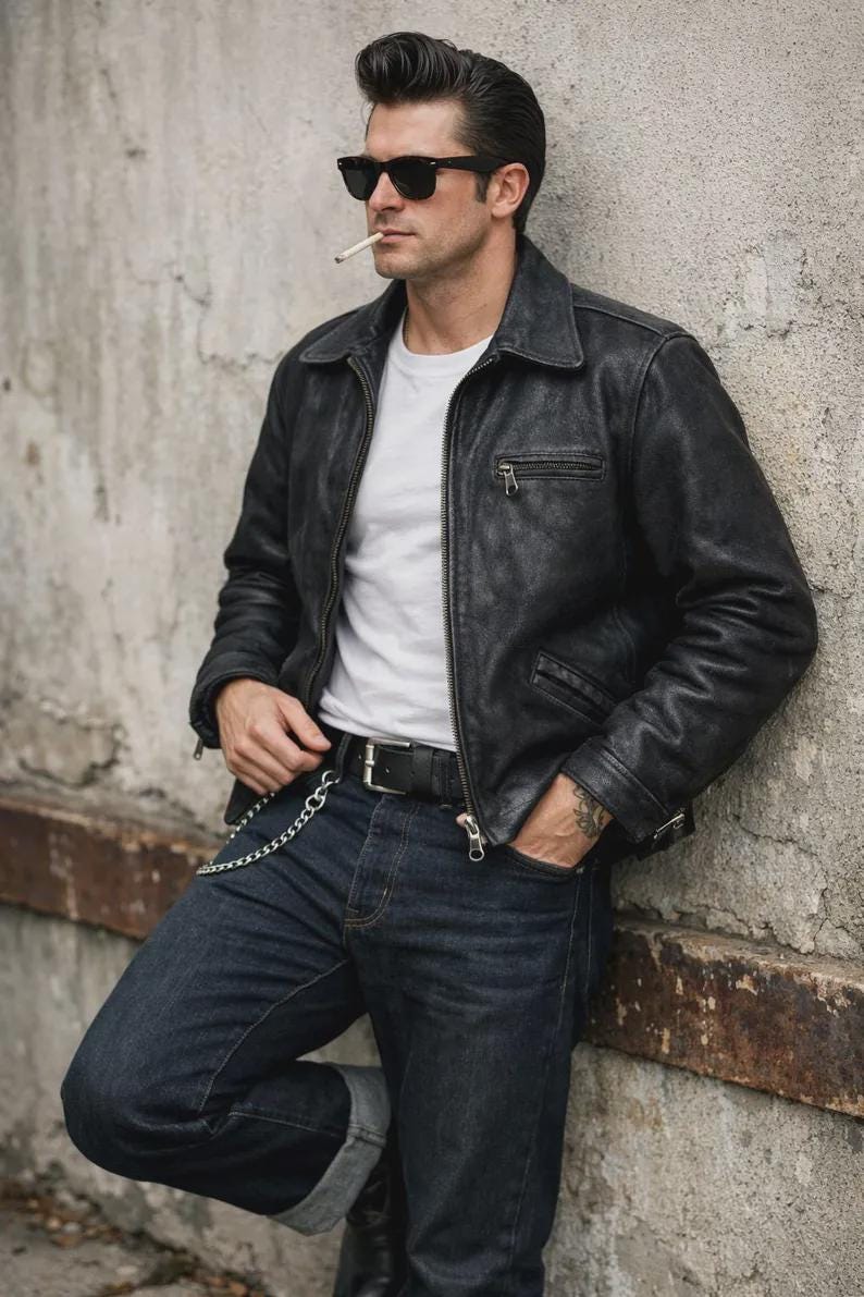 ジャケット・アウター 00s dark wear archive leather jacket Men's Jax 2.0 Leather Jacket [Black] – LeatherKloset