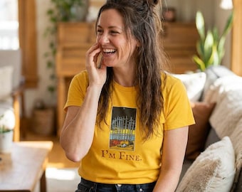 Ten of Swords "I'm Fine" Tarot Tee | Women's Tee, Funny Occult Graphic