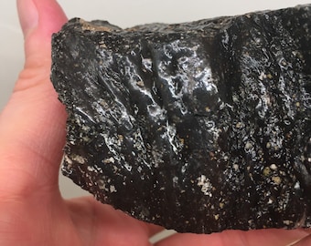 Genuine High Quality Black Glass Fulgurite (lightening glass) The Strongest Manifestation Stone!!