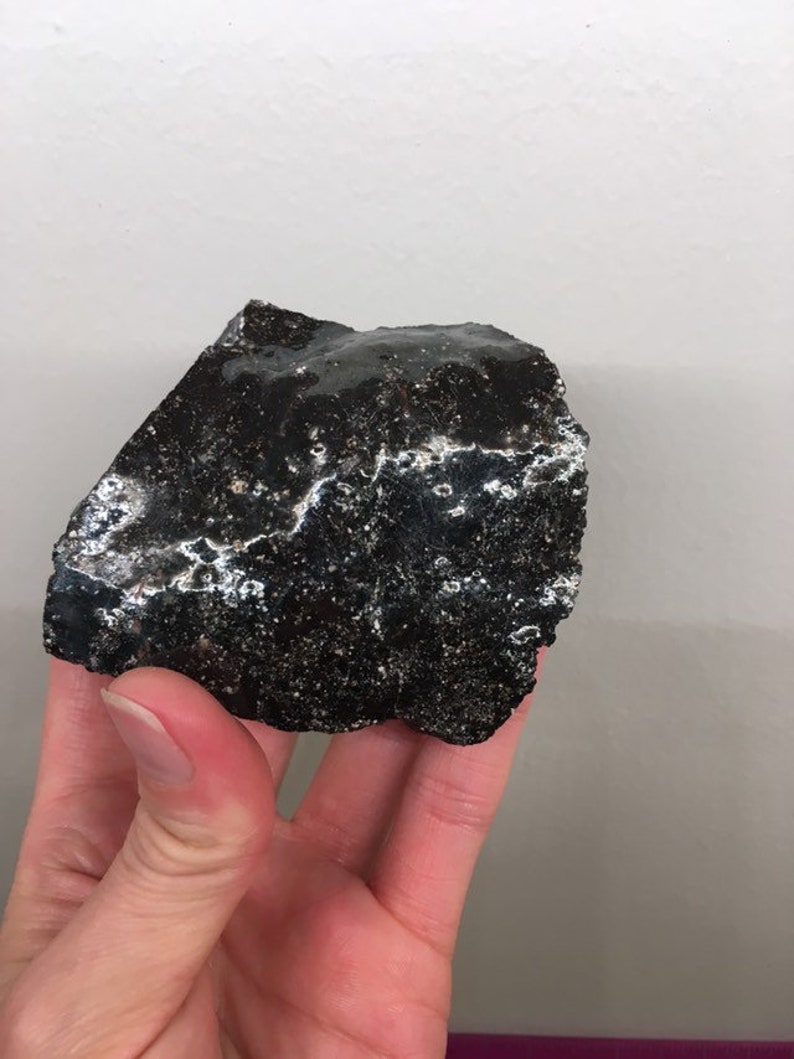 Genuine High Quality Black Glass Fulgurite lightening Glass - Etsy