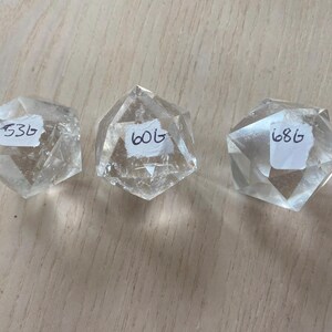 Lemurian Seed Quartz Crystal Icosahedron