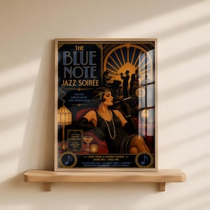 Blue note poster - Etsy 日本