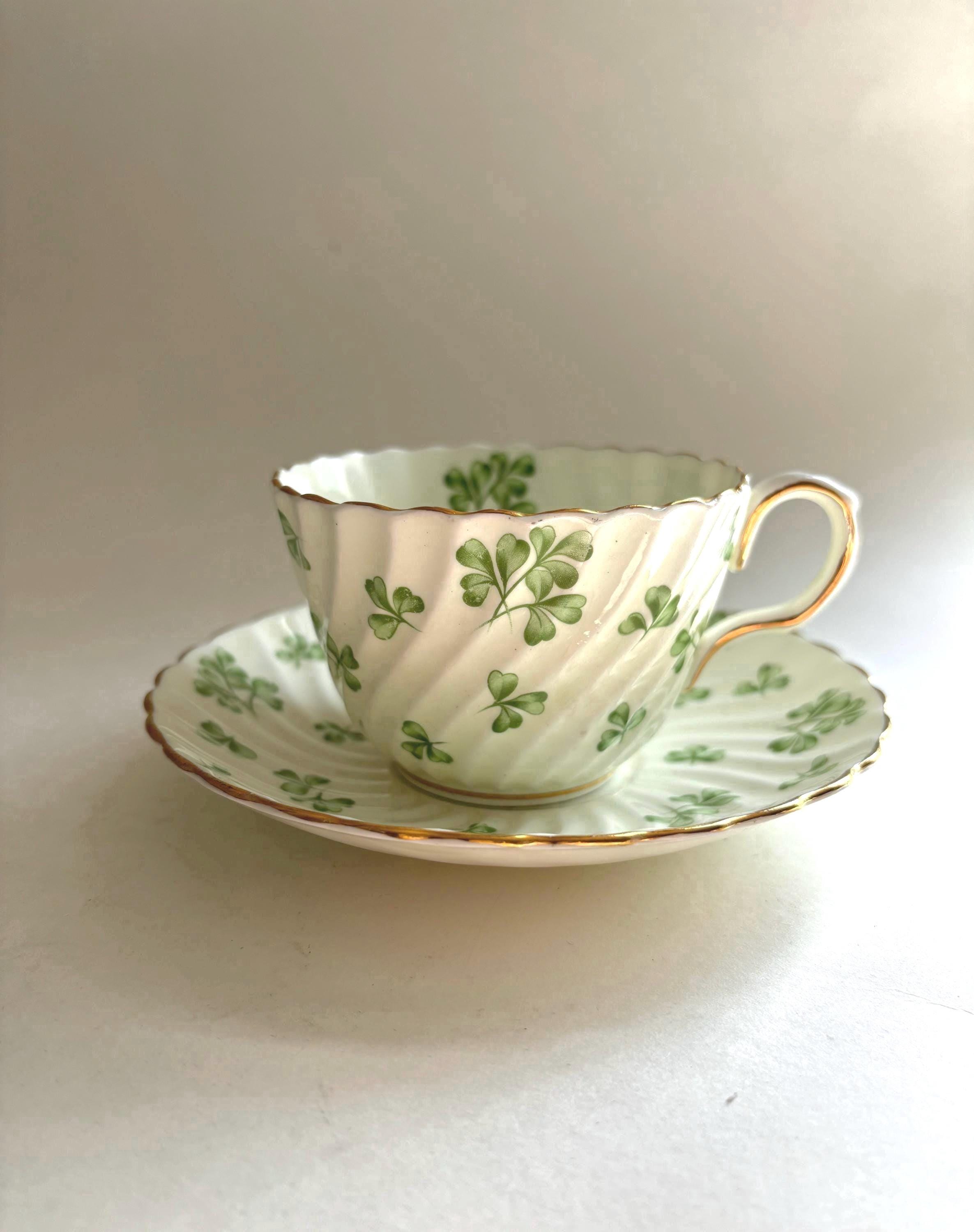 Clover Bone China Tea Set - Etsy