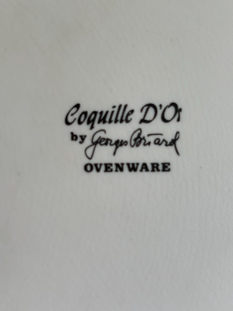 Midcentury, George Briard "coquille D'or" 1960's Set of Six, Vintage ...