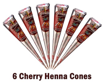 Queen Nail Henna | Angel Red | Water Permeable Nail Stain | Henna