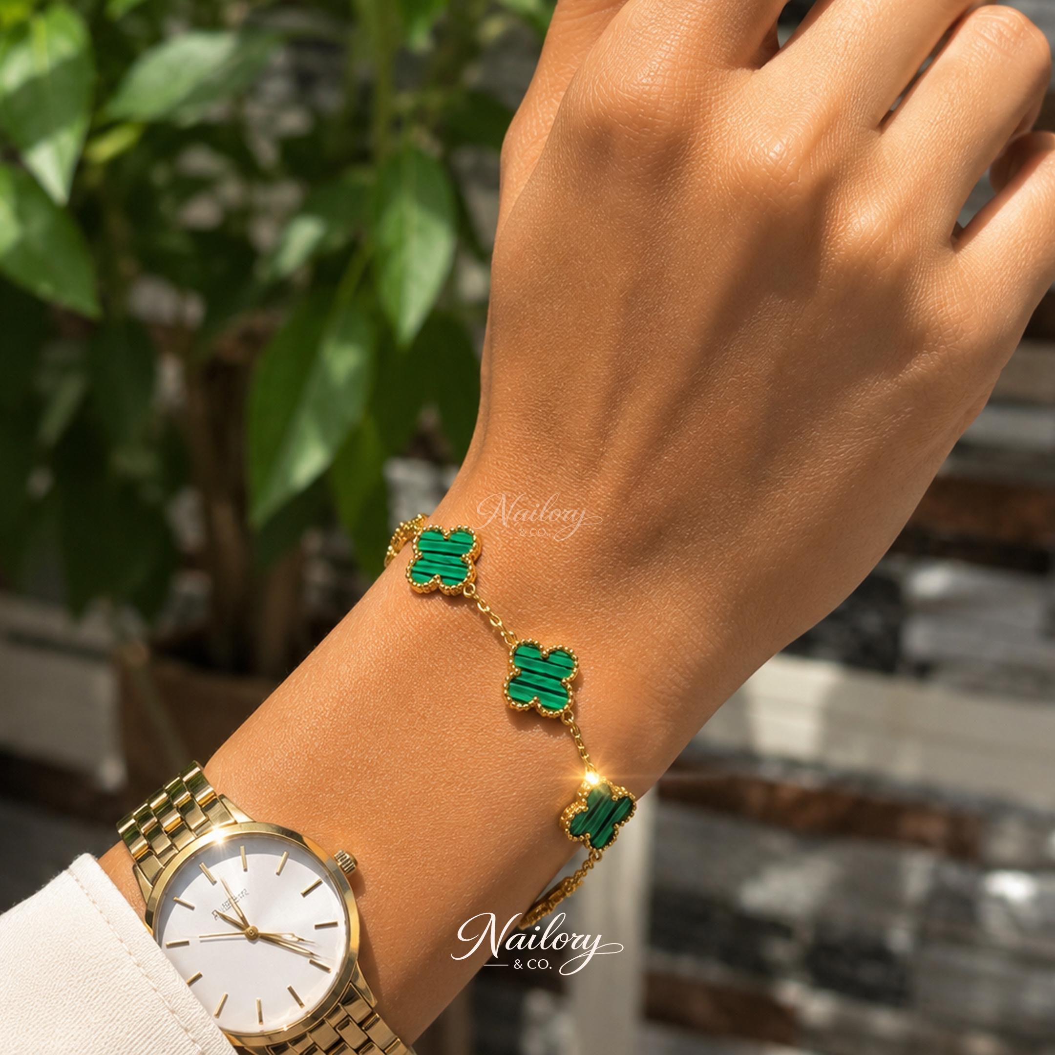 Van cleef clover bracelet - Etsy 日本