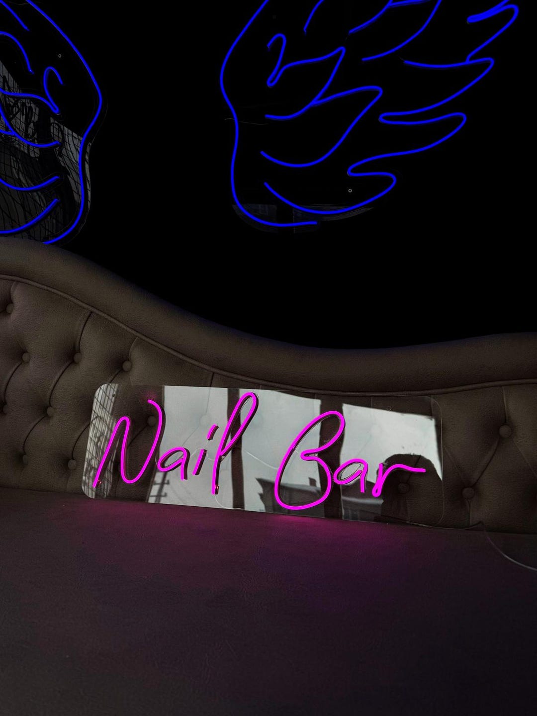 Nail Bar Neon Sign | LED Neon Wall Light | Beauty Salon Decor - Etsy
