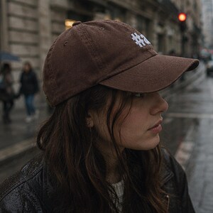 Personalized Initial Logo Cap | Embroidered Corduroy Cap