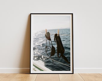 Estampado de bikini marrón, lámina fotográfica artística, lámina de pared grande, láminas fotográficas, póster de moda, decoración del hogar, lámina fotográfica artística de calidad de museo