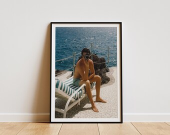 Lámina fotográfica de verano, arte mural de verano, lámina vintage, láminas fotográficas, lámina de arte fotográfico de calidad de museo, lámina de moda, arte mural de gran formato