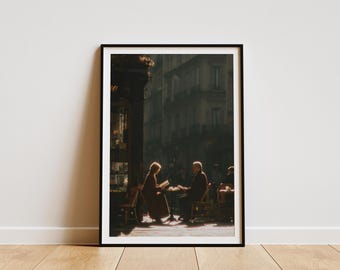 Couple Reading Books Print, Vintage Wall Art, Photography Prints, Museum Quality Photo Art Print, Large Wall Art, Minimalist Wall Art