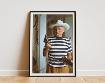 Picasso Poster ,Vintage Print, Kitchen Wall Decor,Bathroom Wall Decor, Photography Prints, Photo Art Print, Inspirational Art Poster