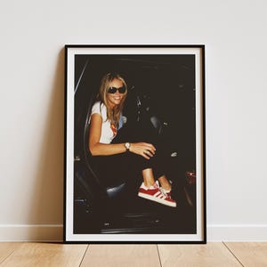 Stampa di Elle MacPherson, celebrità vintage, poster di moda, arte murale colorata, stampa vintage, stampe fotografiche, stampa di qualità museale