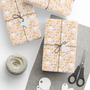 Carta da regalo originale per tutte le occasioni, graziosi fogli da regalo per baby shower, carta da regalo allegra e festiva