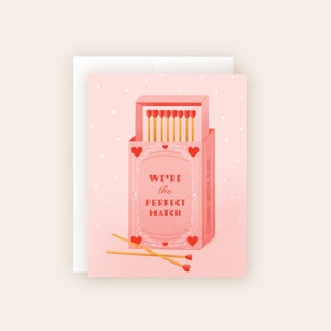 Perfect Match Valentine's Day Card CLOSEOUT image 1