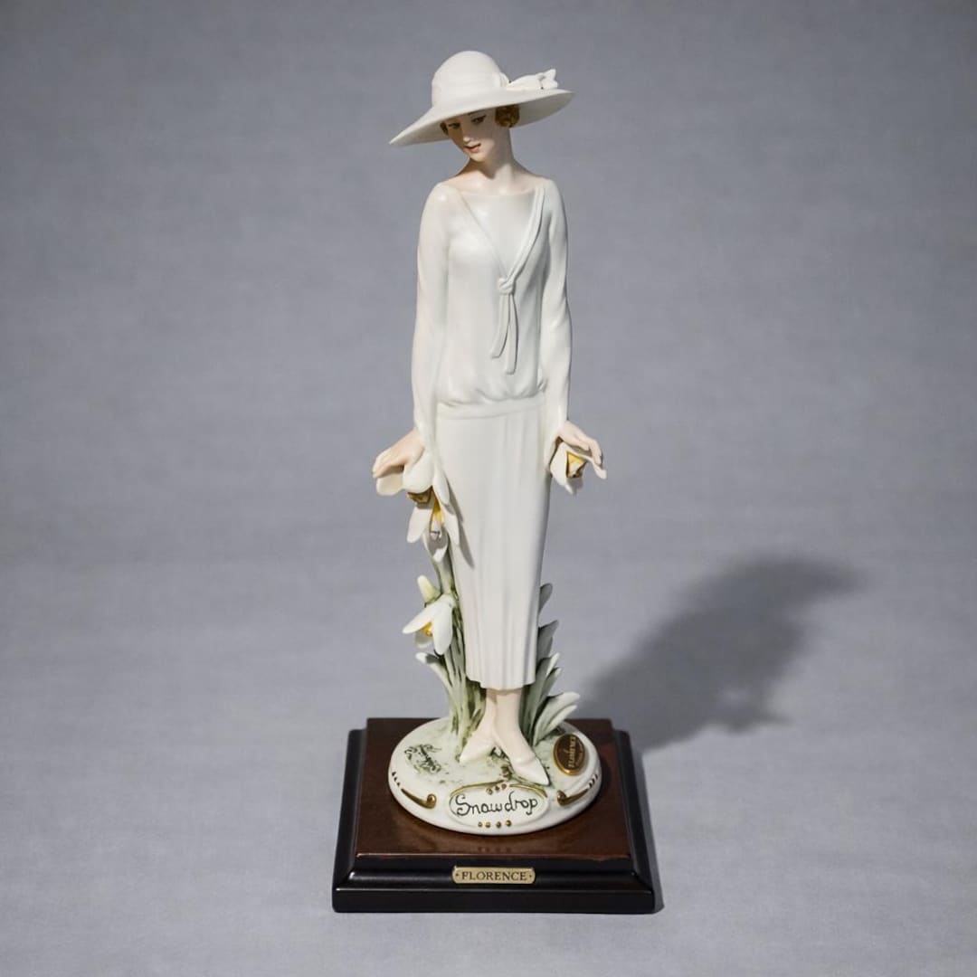Giuseppe Armani Snowdrop Figurine 1736F – Florence Italy Elegant