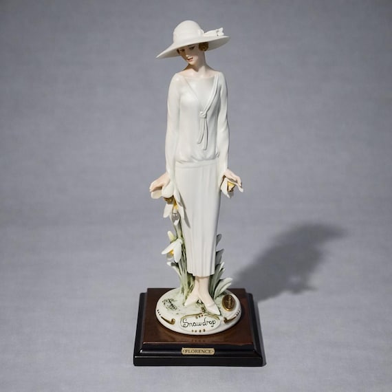 Giuseppe Armani Snowdrop Figurine 1736F – Florence Italy Elegant