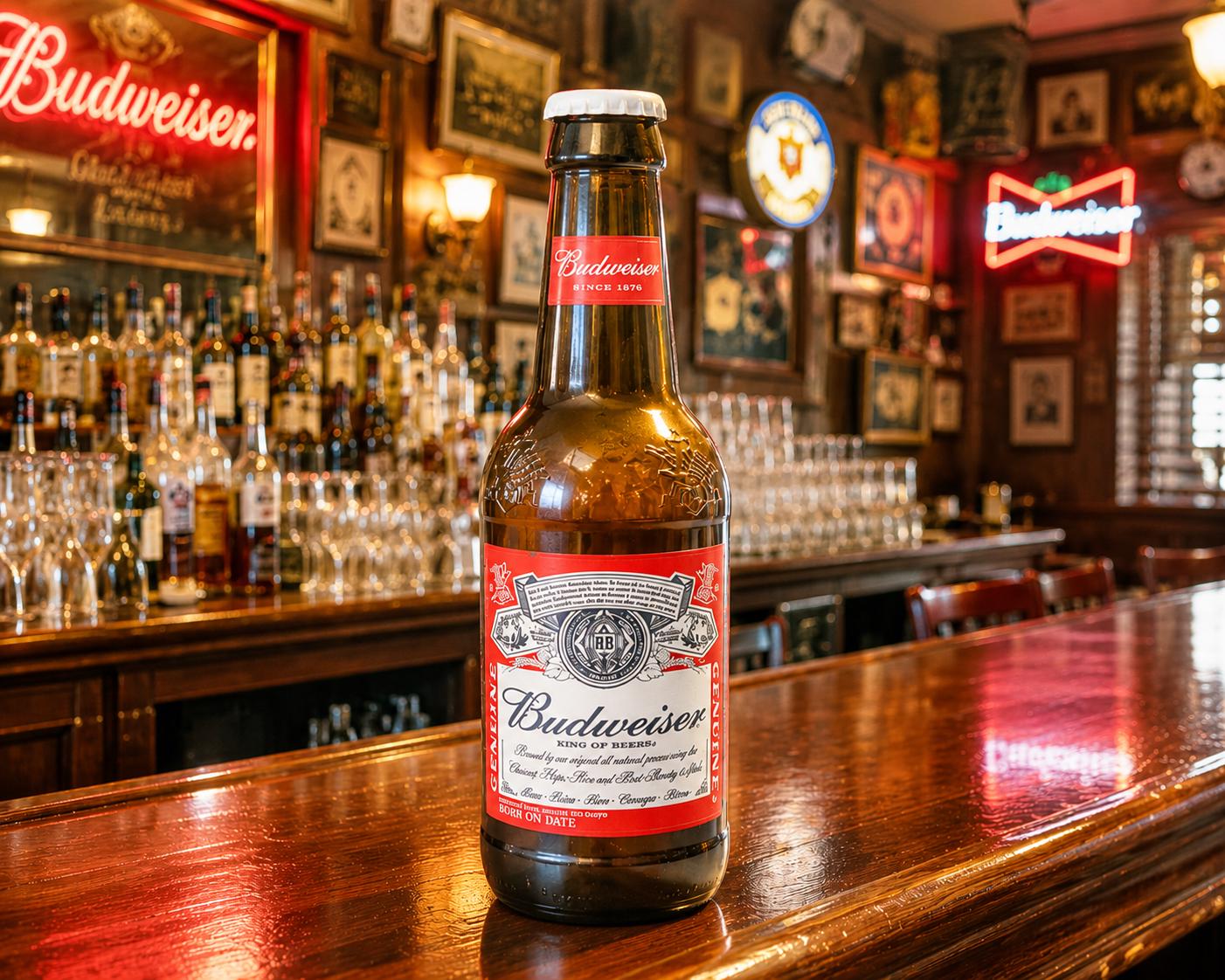 30年以上前の瓶ビール　Budweiser ケース　20本セット　古酒　希少 Vintage Budweiser Bottles - Etsy