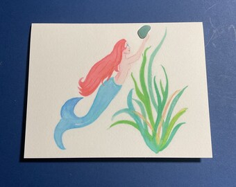 Sea glass cards