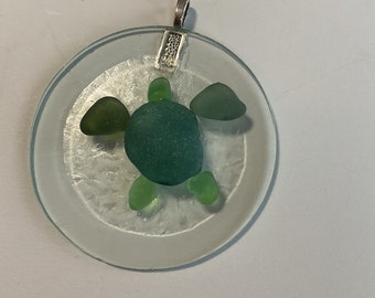 Sea glass ornament