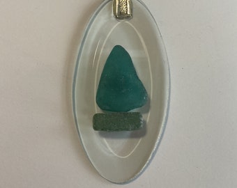 Sea glass ornament