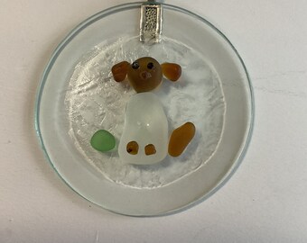 Sea glass ornament