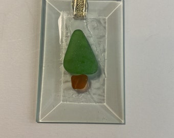 Sea glass ornament