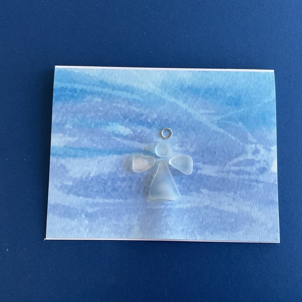 Sea glass cards