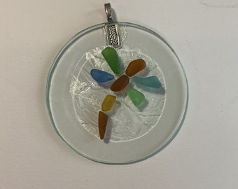 Sea glass ornament