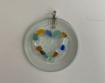 Sea glass ornament