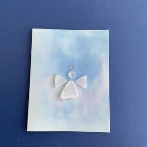 Sea glass cards