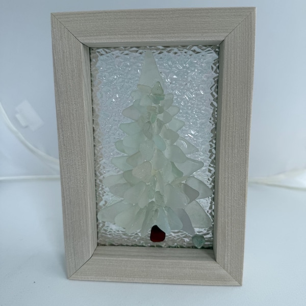 sea glass mosaic