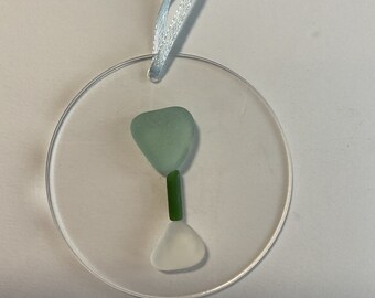 Sea glass ornament