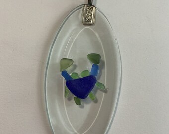 Sea glass ornament