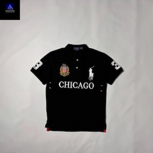Polo Ralph Lauren Chicago Big Pony Polo Shirt | Cotton - Etsy Ireland