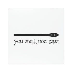 You Shall Not Pass-automagneet | Wizard Staff-script