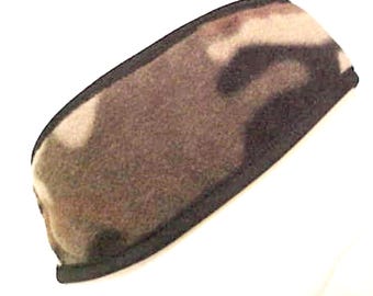 Child Camo Fleece Headband: Kids Ear Warmer, Outdoor Play