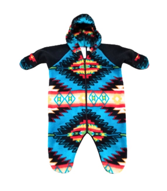 Native American Aztec fleece baby bunting infant swaddle all in one baby wrap baby shower gift SOUTHWEST print Size S M or L Etsy