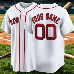 Red sox jersey - Etsy 日本