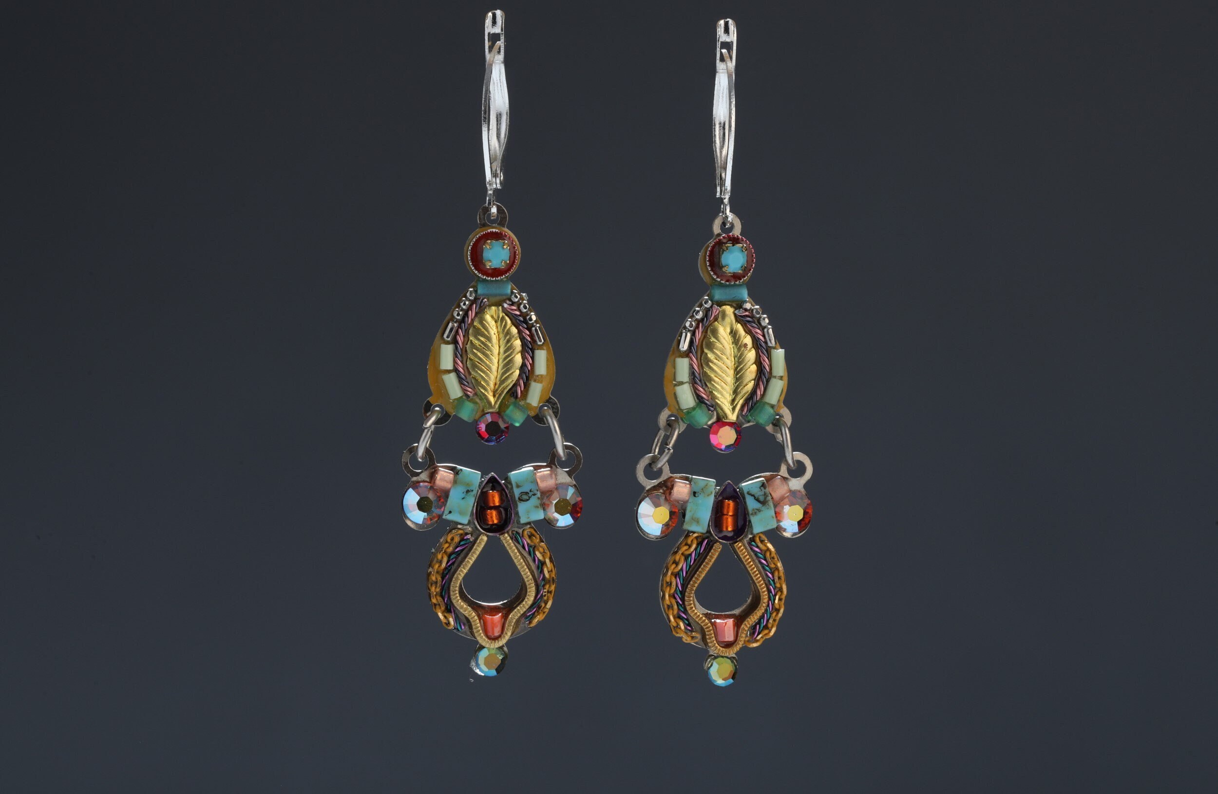 UK factory outlet Unique Geometric Earrings Ethnic Earrings