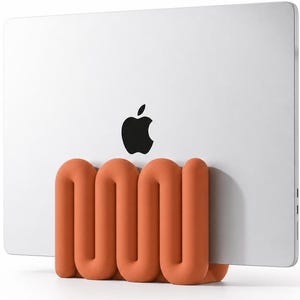 Laptop Stand MacBook Pro Air Holder Tablet Riser Desk Decor Made in Italy Modern Minimalist Office Gift 5 Colors