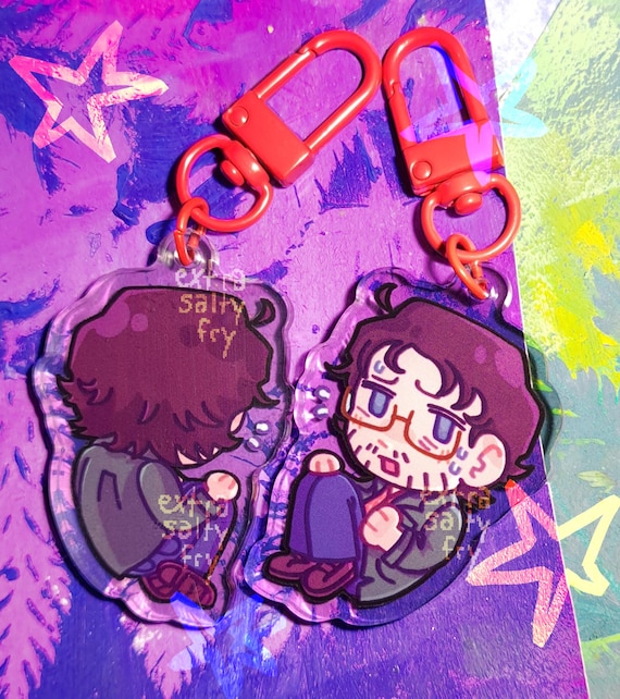 Will Graham Double Sided Acrylic Charm - Hannibal