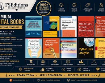 Oltre 20 eBook di Metodi Numerici per l'Ingegneria | Libri PDF di Matematica Applicata | Download Digitale Immediato
