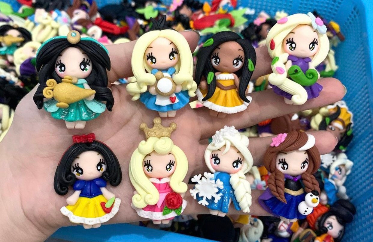 Princess Clays.  Listing is for 1 clay of your Choice.  Crafting embe…