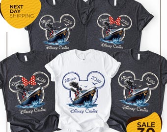 Disney Cruise Shirt 2026 | Custom Disney Cruise Shirt | Disney Cruise Name and Year Shirts | Disney Cruise Family Shirt | Disney Trip Shirts
