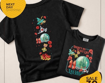 Comfort Colors® The Wonderful Wizard Shirt | No Place Like Las Vegas Shirt | Yellow Brick Road Tee | Wicked Off to See Wizard | Classic