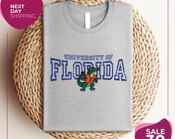 Vintage Florida Shirt |  Retro Florida Shirt | Alligator Shirt | Christmas Gifts |  University Football Fan Gift | University Shirt | Teams